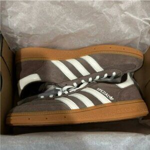 NWT Women's Adidas Handball Spezial Shoes Brown White